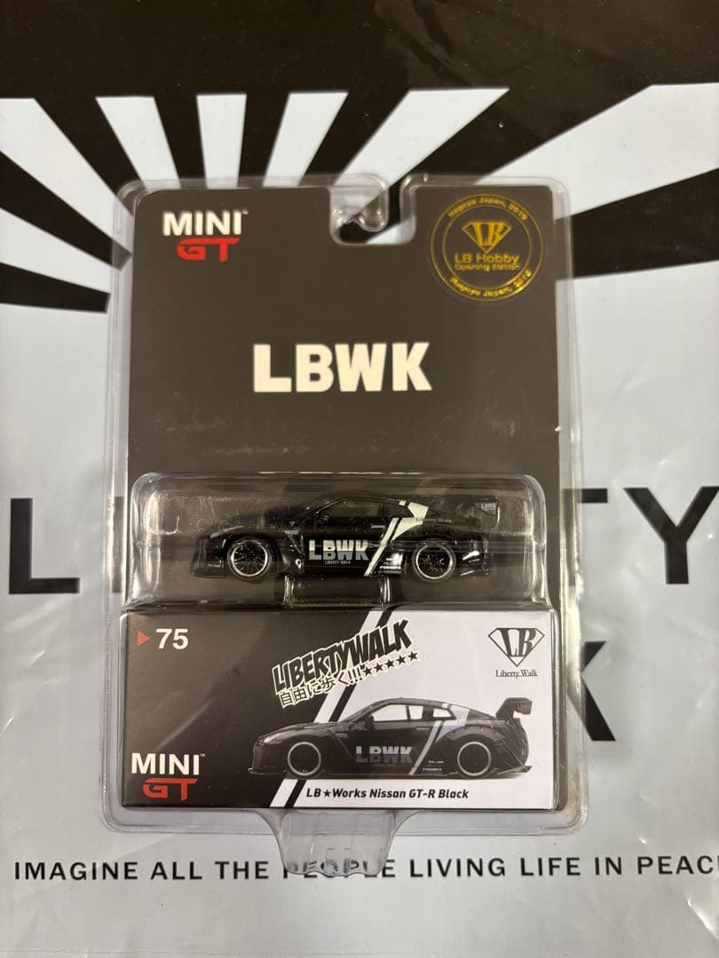 MiNiGT LBWORKS nissan GTR LBホビーオープニング記念