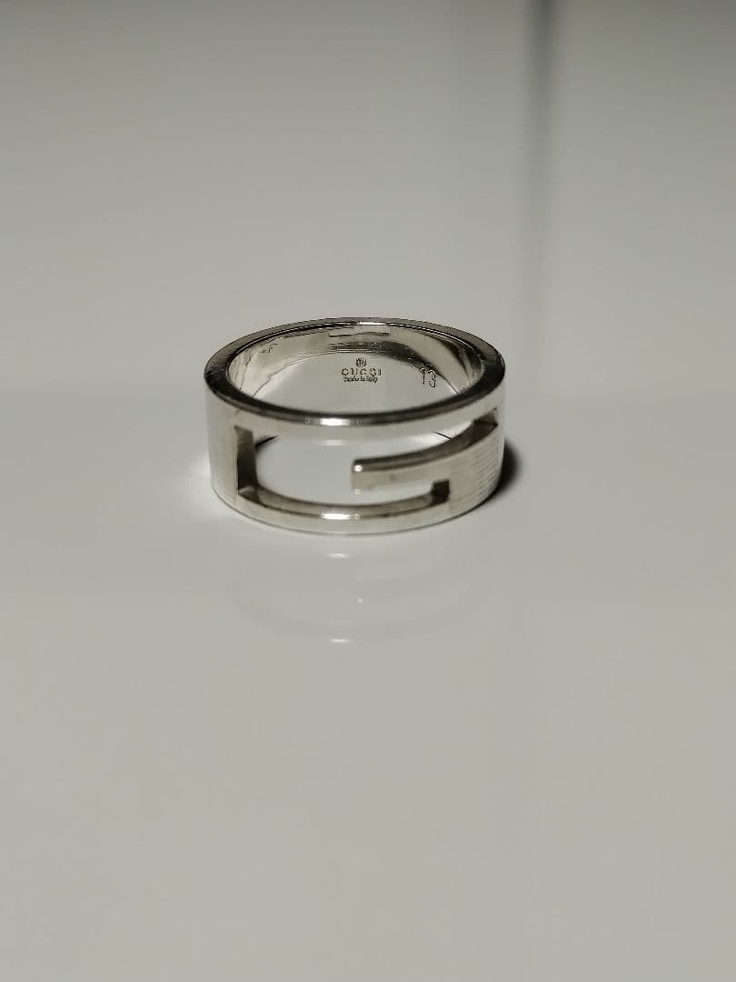 GUCCI ブランデッドGリング 12号（刻印サイズ:13）