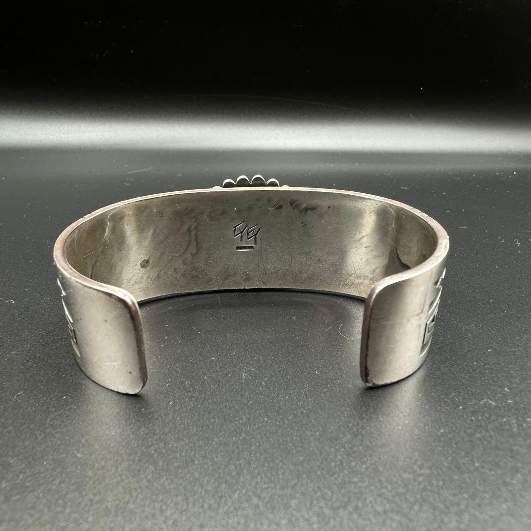 HOPI族　Gary & Elsie Yoyokie サンフェイス　バングル