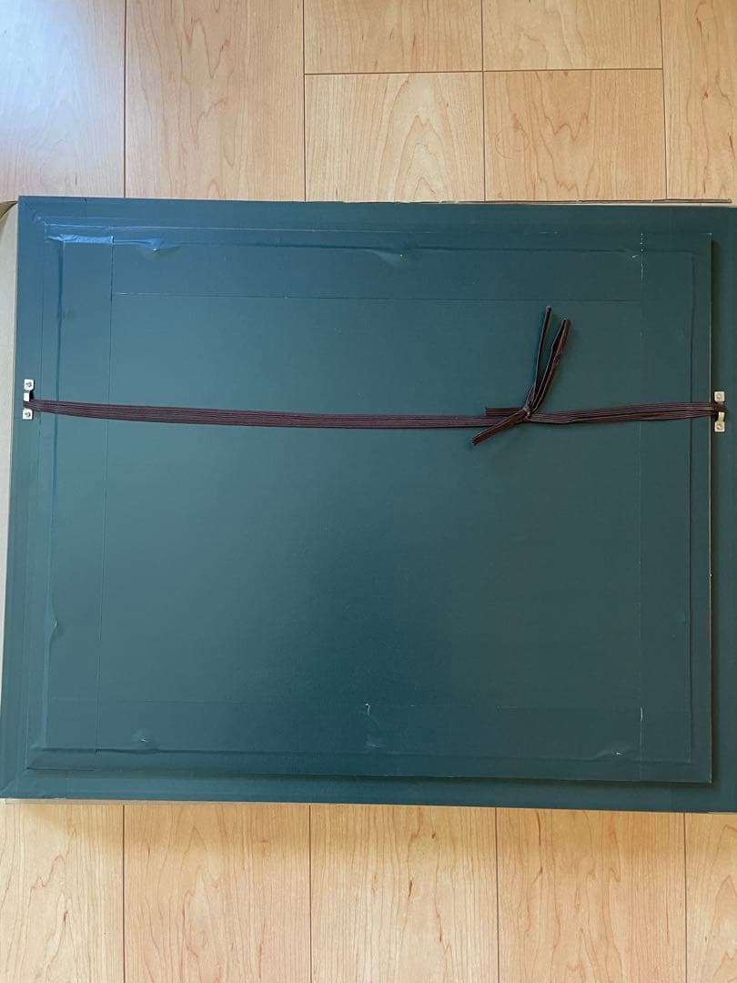 【絵画】 一柳富美/赤富士 油彩画