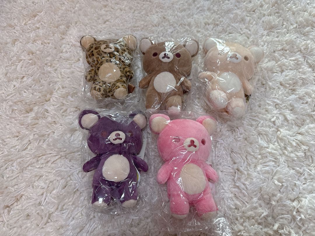 リラックマ　20colorsぬいぐるみ　20種類　コンプリート 新品未開封