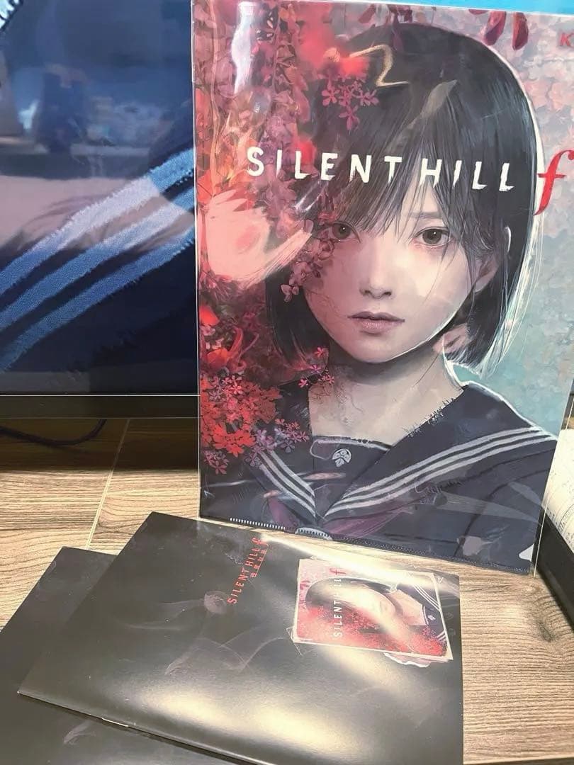 SILENT HILL f 早期購入特典クリアファイル＆TGS限定ノート2冊