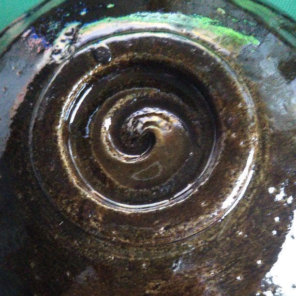 大樋焼 松雲窯元二代　泉喜仙 茶碗