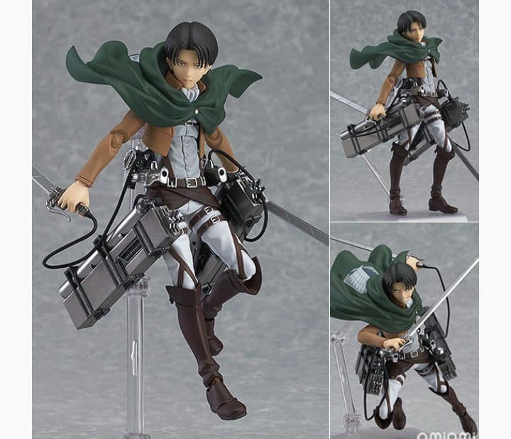 figma 進撃の巨人 リヴァイ　 予約特典台座1点付き！！