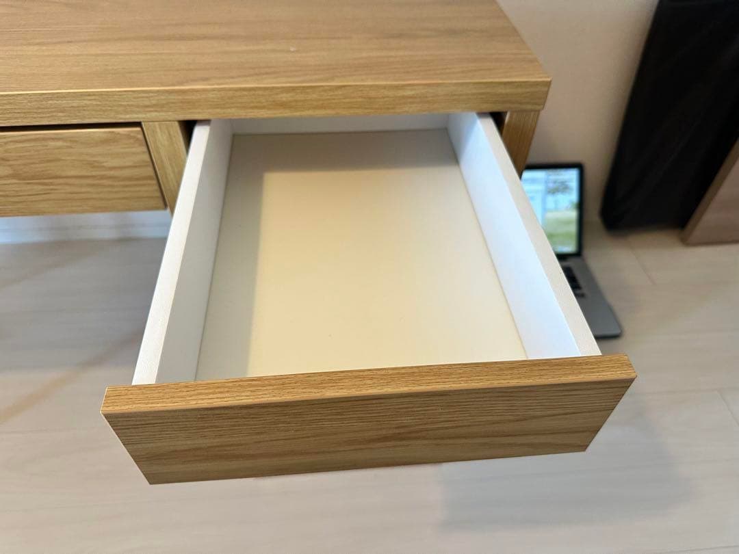 【交渉可】　IKEA ミッケデスクMICKE パソコンデス ク オーク 【美品】