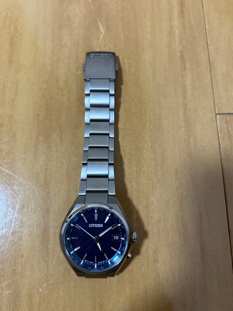 【今日限定】CITIZEN アナログクォーツ腕時計 青