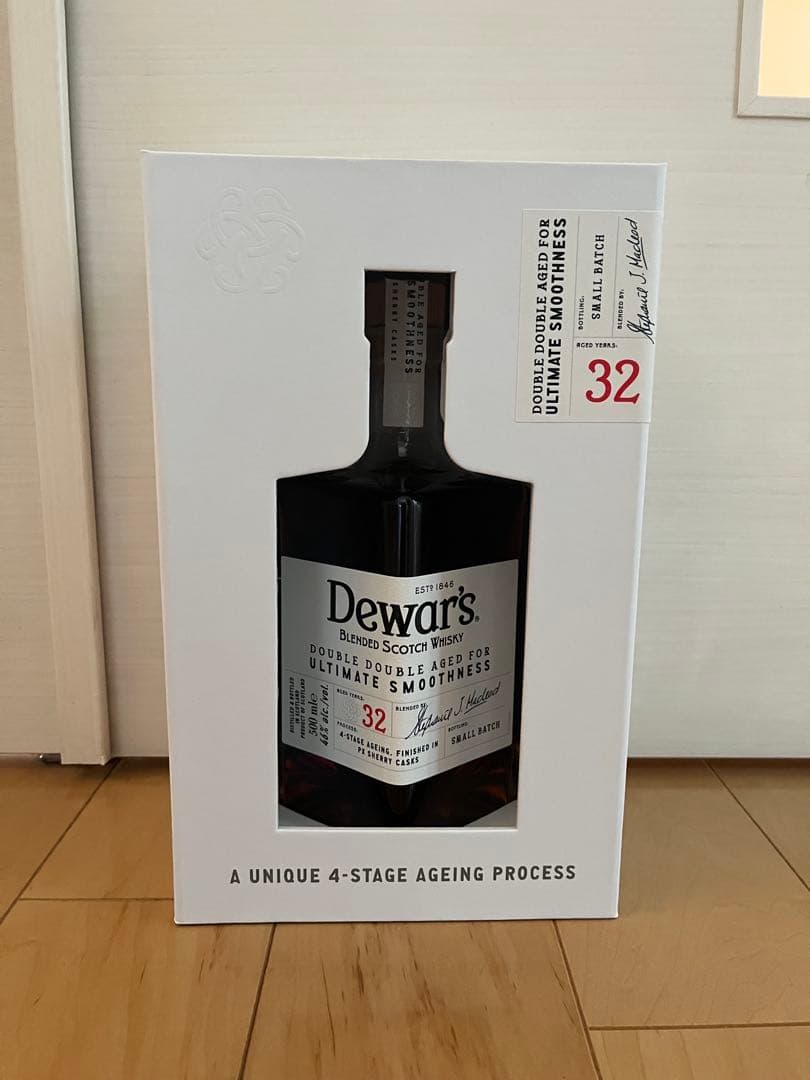新品 ウイスキー デュワーズ ダブルダブル32年