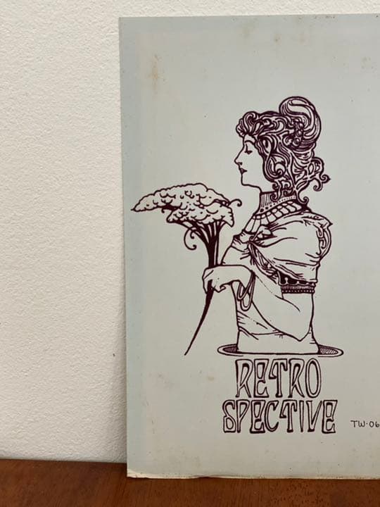 超激レア　タイラー・ウォーレン　2006年制作アート　レトロスペクティブ原画