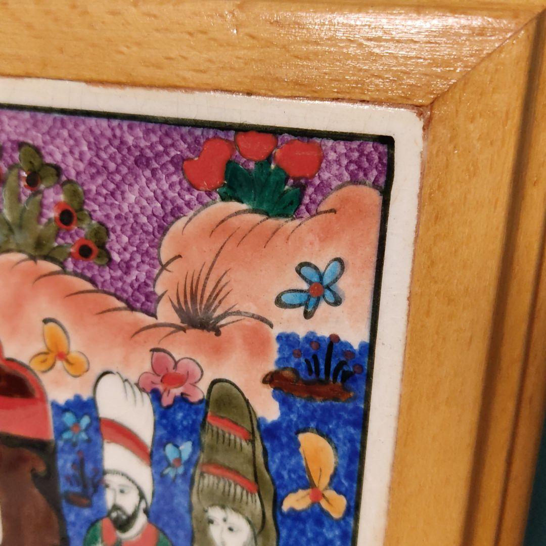 トルコ タイル Kutahya 陶器 キュタフヤ Hand Painting