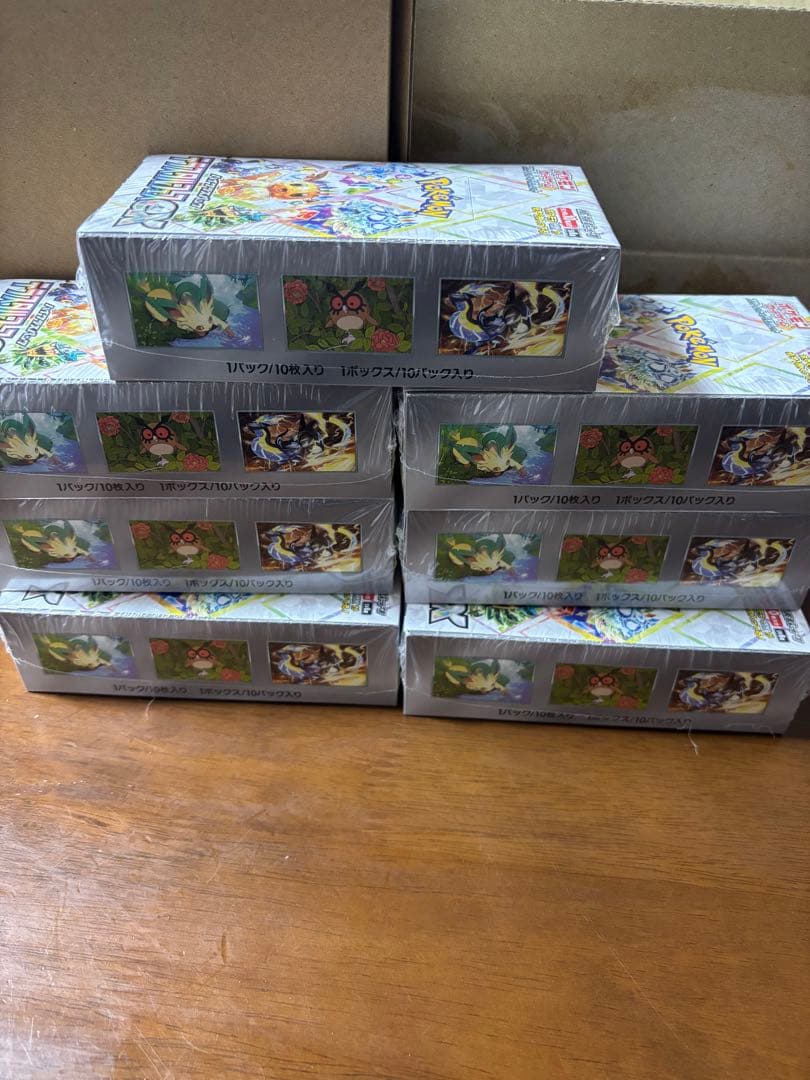 新品未開封ポケモンカード テラスタルフェスex シュリンク付き 7BOX