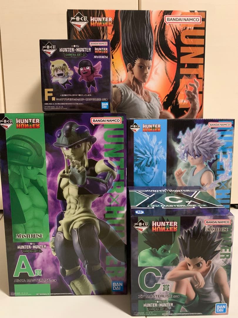ハンターハンター キメラアント② A・C・D・F（プフ）・ ラストワン賞　セット