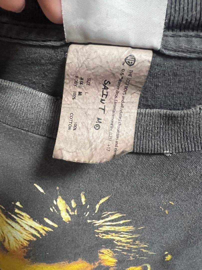 SAINT Mxxxxxx x The Lost Boys Tシャツ ブラック