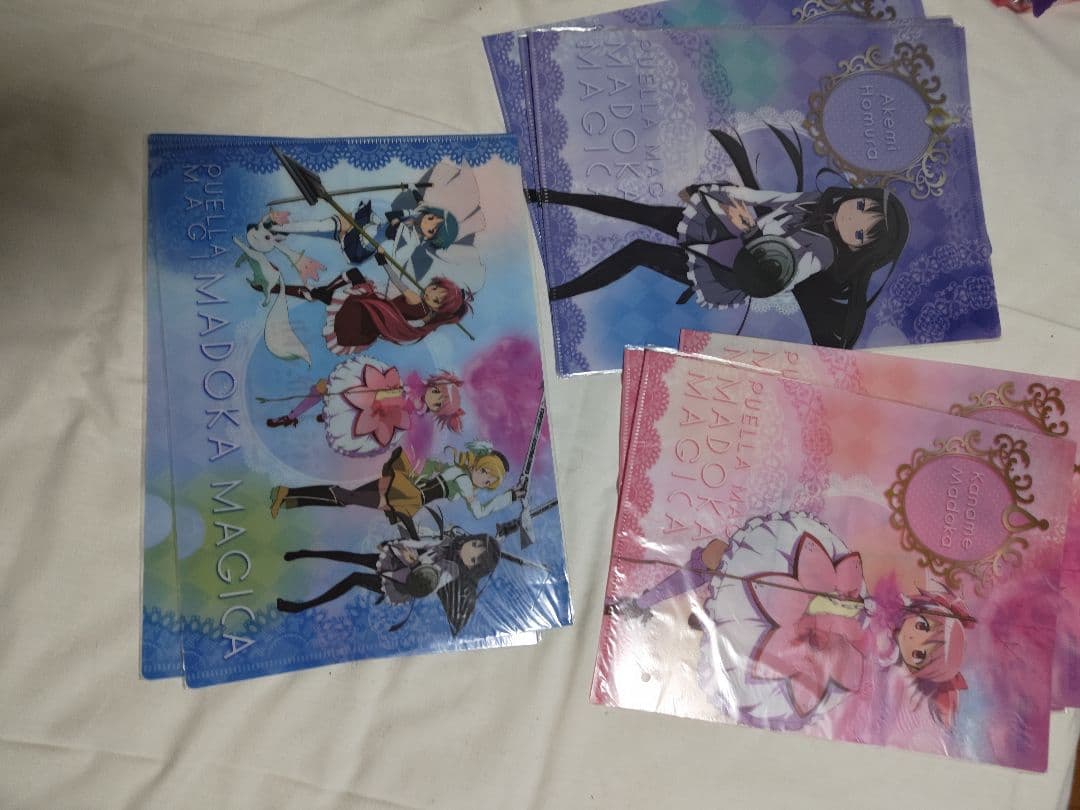 まどか☆マギカ　激レア　クリアファイル　ファイルホルダ　まとめ売り