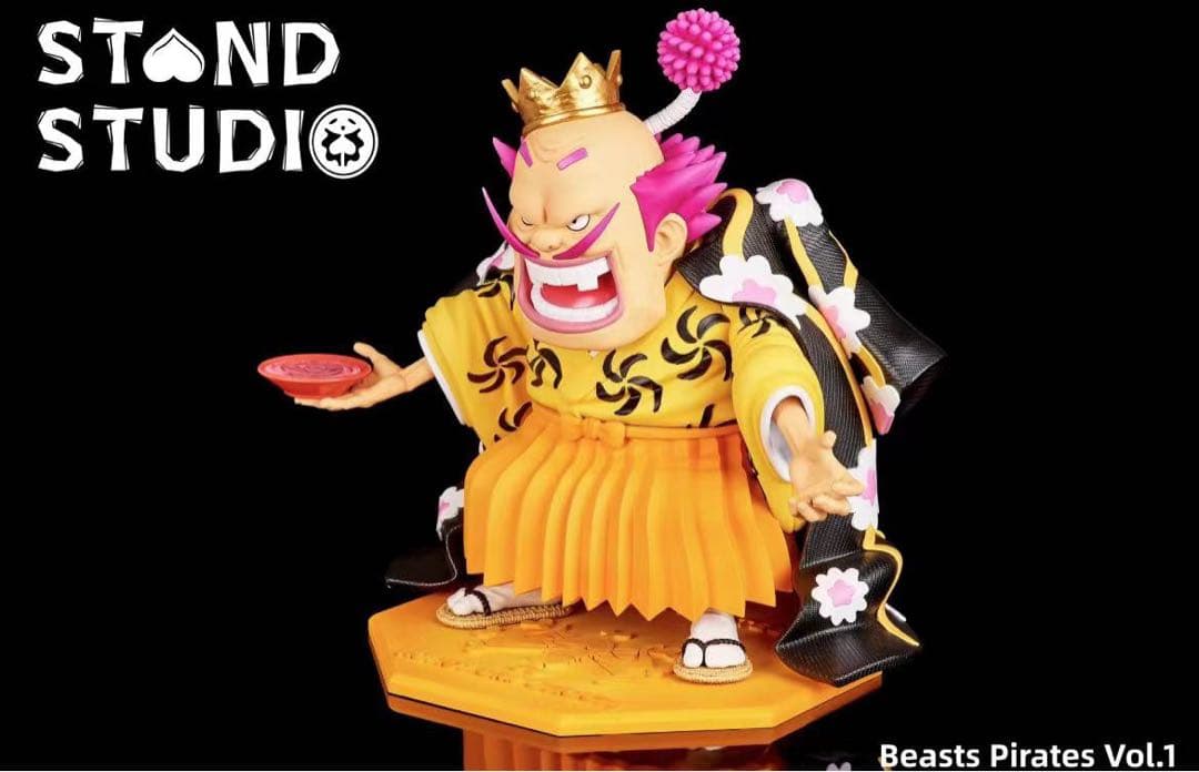 ワンピース 黒炭オロチ ガレージキット ガレキ スタチュー③