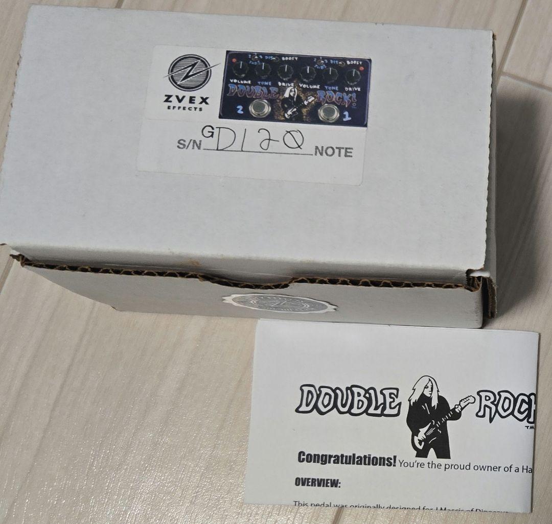 Z.VEX DOUBLE ROCK　 ハンドペイント