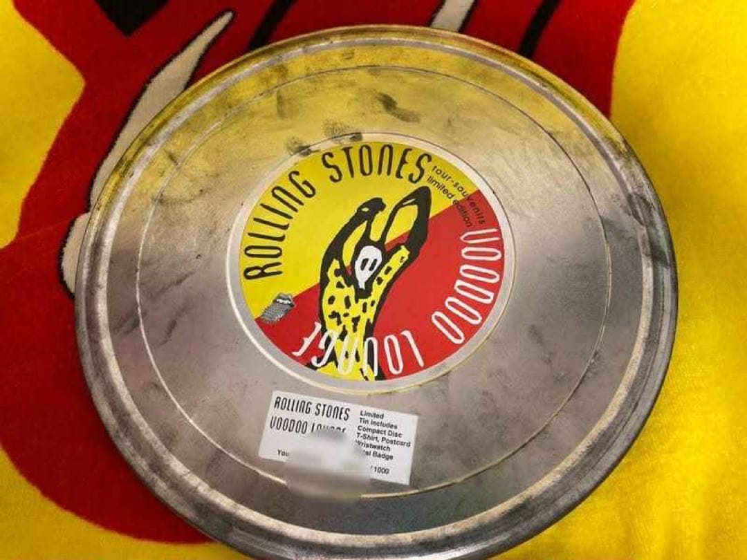 【CD腕時計】ローリングストーンズ限定メタルVOODOOセット　激レア品1629