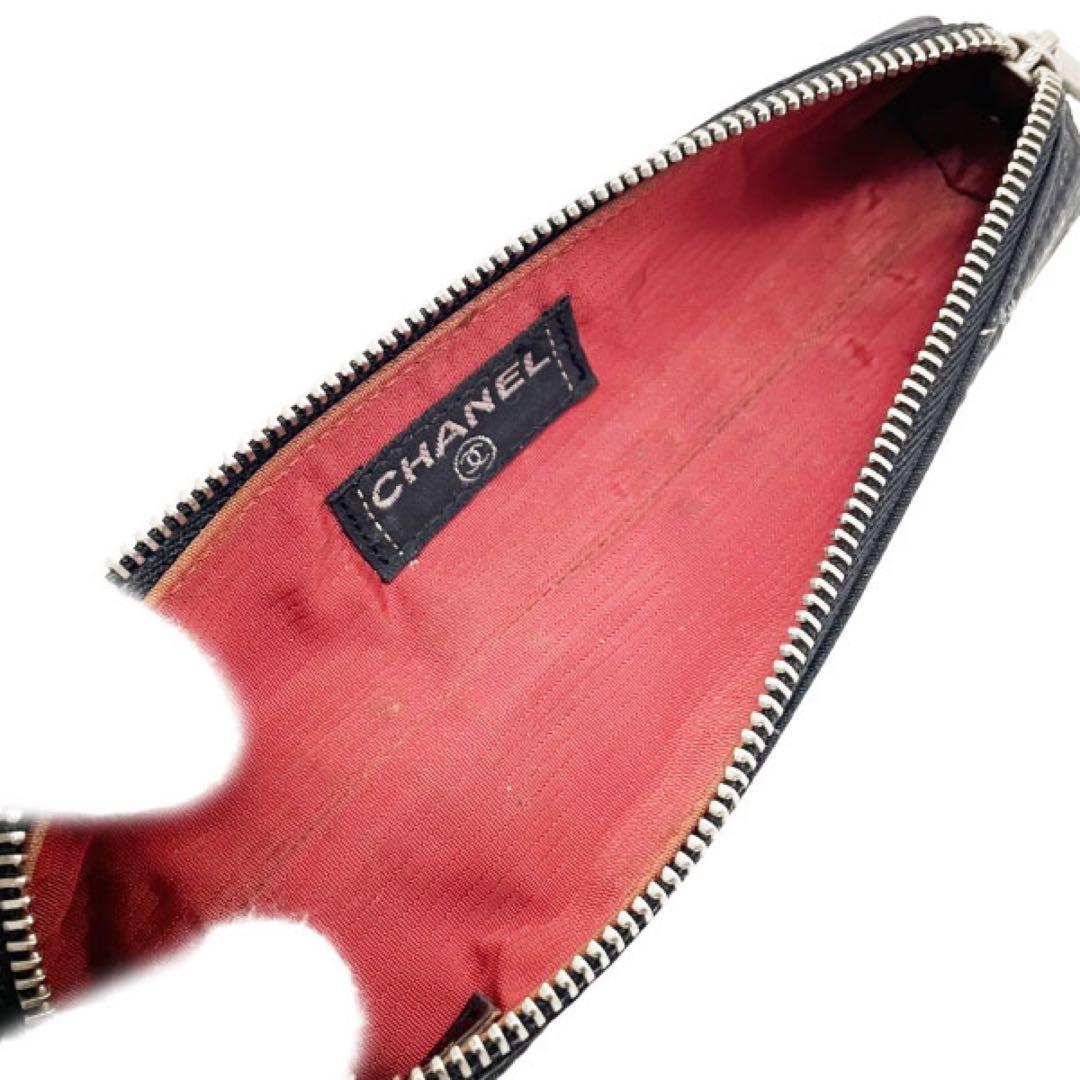 シャネル ペンケース 筆箱 筆記用具 ポーチ ケース 旧トラベル 15958