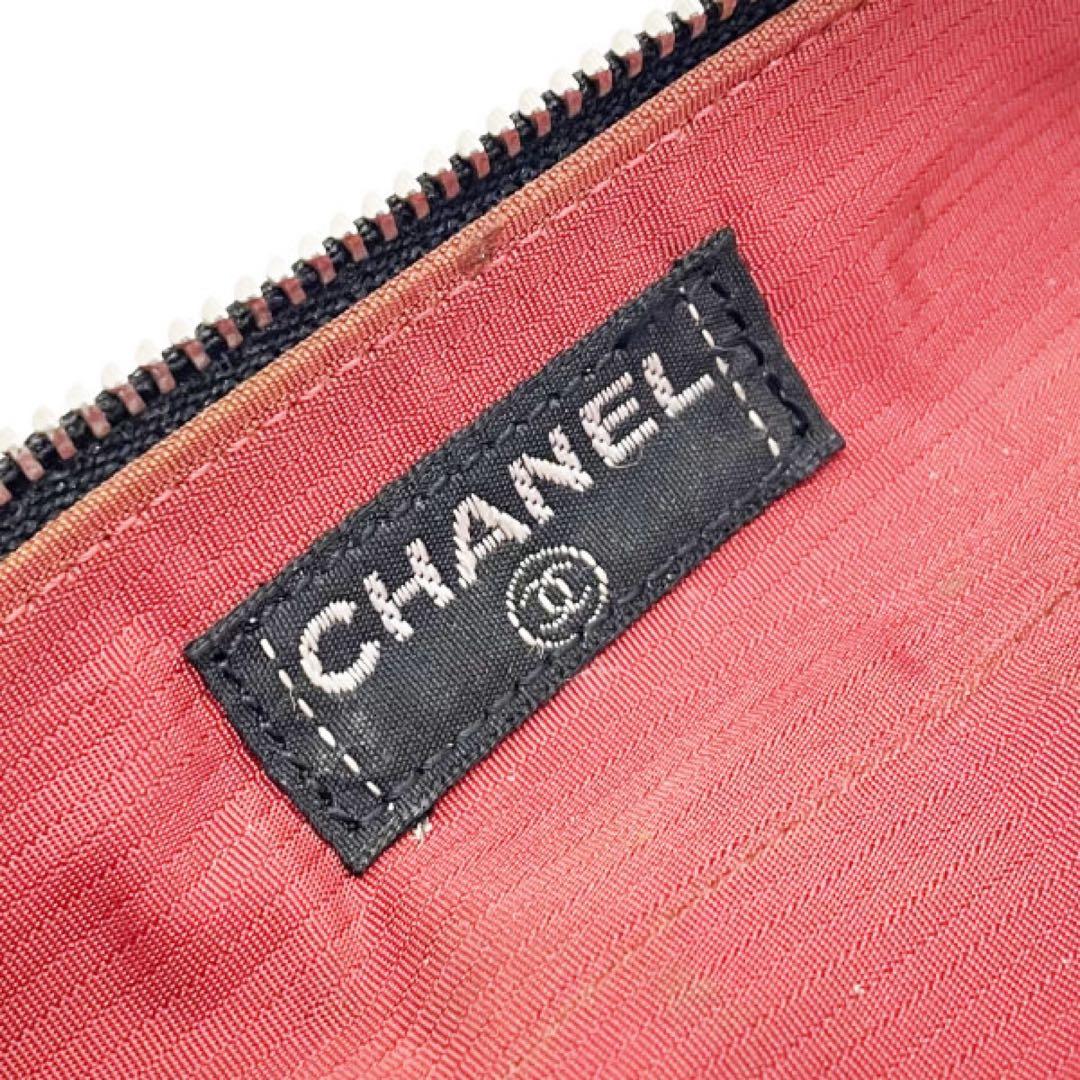 シャネル ペンケース 筆箱 筆記用具 ポーチ ケース 旧トラベル 15958