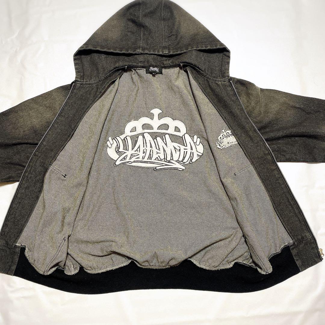 ATMARK ブラックデニムジャケット Mサイズ