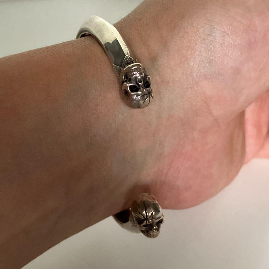 レボリューションスカルバングル シルバー925 silver925