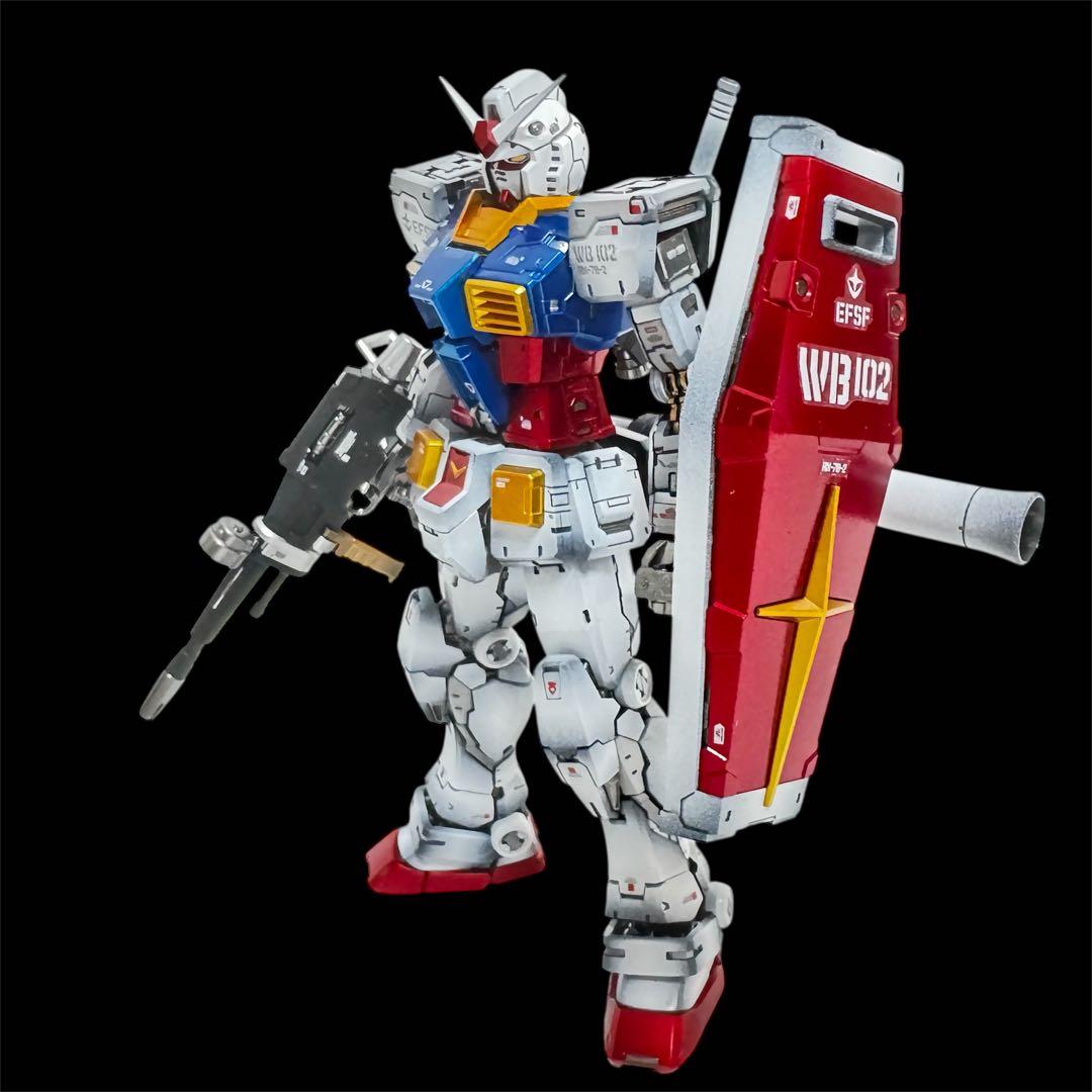 RG RX78-2 Ver.2.0 塗装済み完成品 ガンプラ