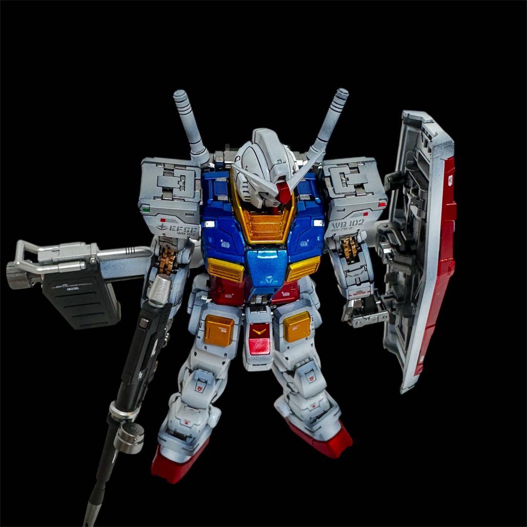 RG RX78-2 Ver.2.0 塗装済み完成品 ガンプラ