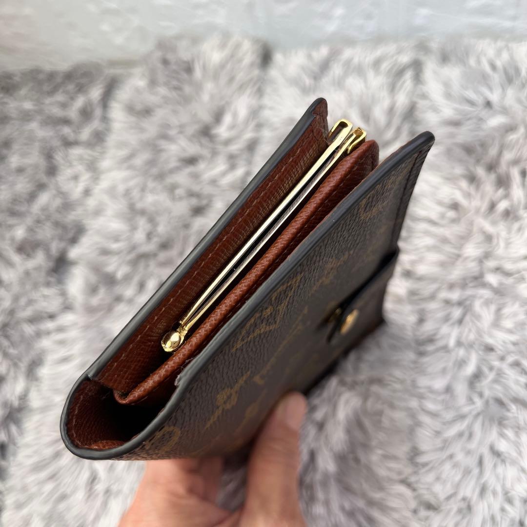 美品　ルイヴィトン　コンチネンタル　クラッチ　折り財布　がま口　モノグラム