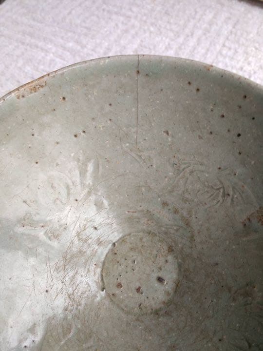 お値下げ中　李朝茶碗大振 骨董品 茶道具 古美術　箱付