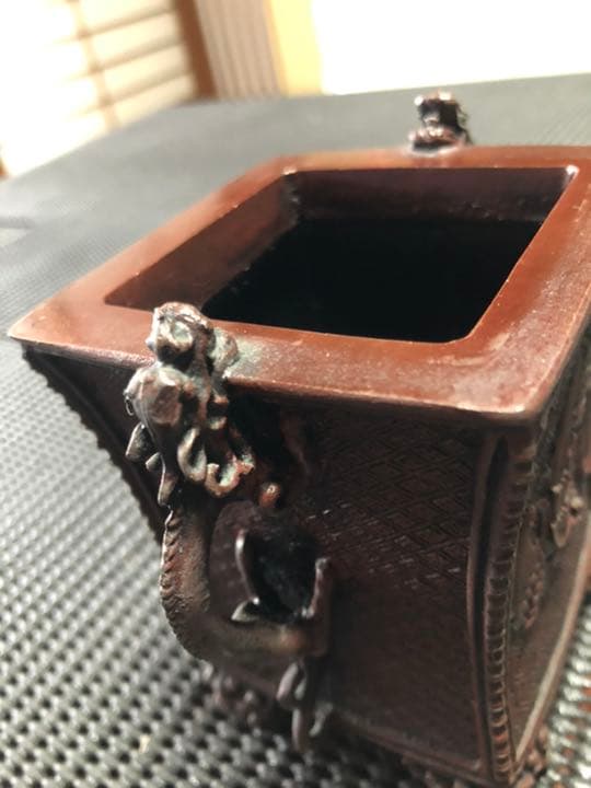 香炉 二上元威作　置物