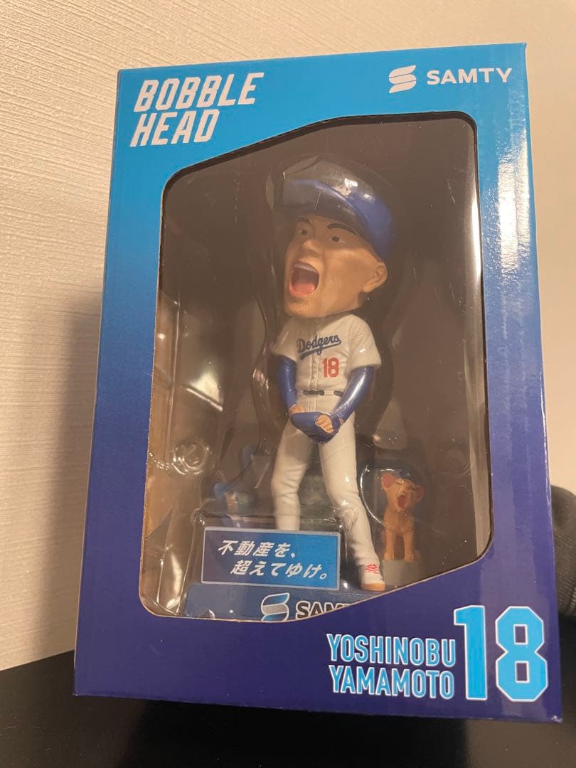 吉*田様 山本由伸ボブルヘッド 18 Los Angeles Dodgers