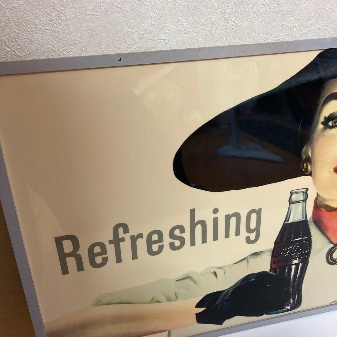 コカコーラ Coca-Cola レトロ広告看板 両面看板 昭和レトロ 激レア