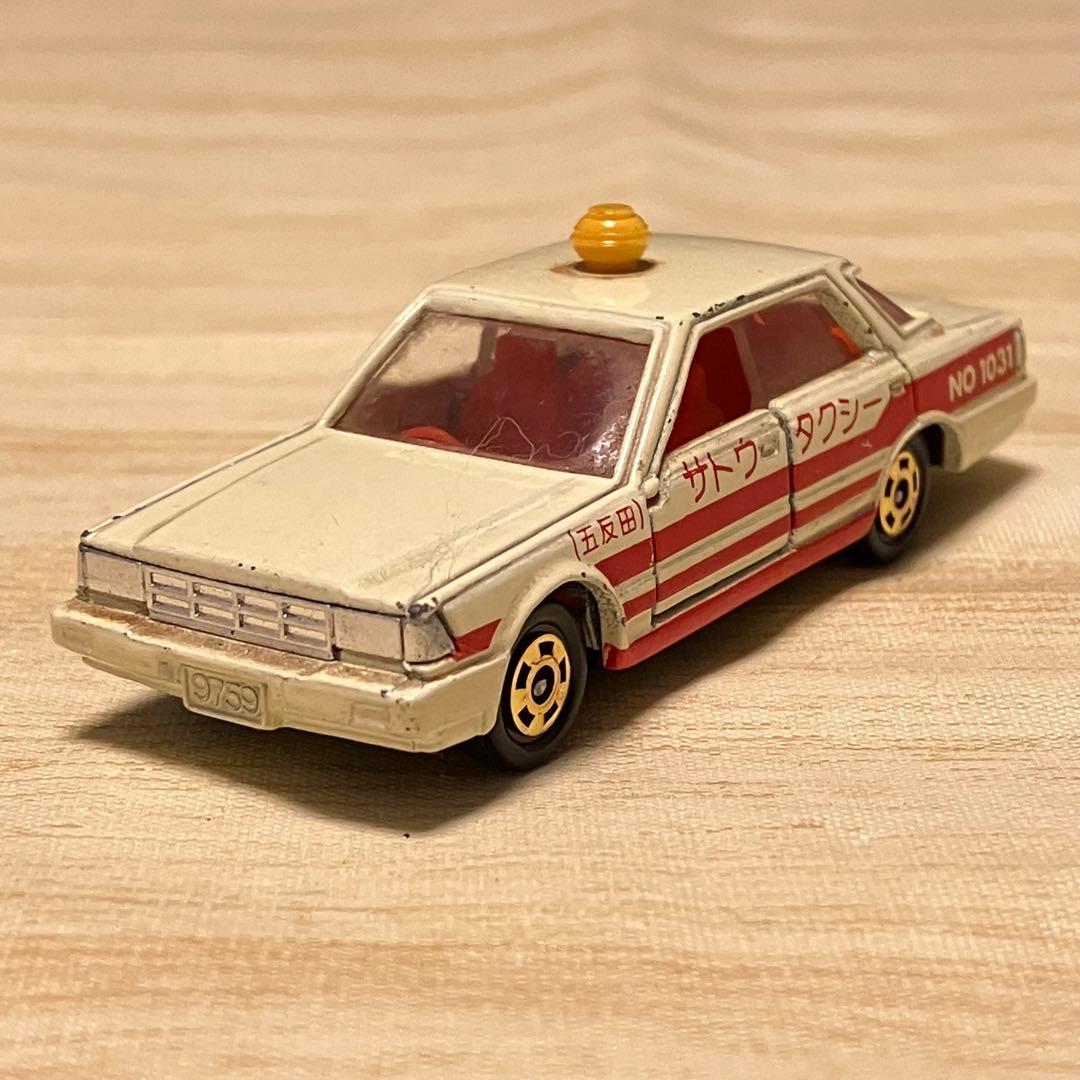 トミカ 日産セドリック 4ドア H.T サトウタクシー No.13 1/65
