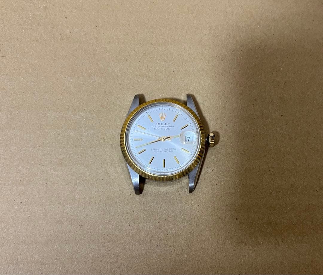 自動巻き時計 シルバー/ゴールド