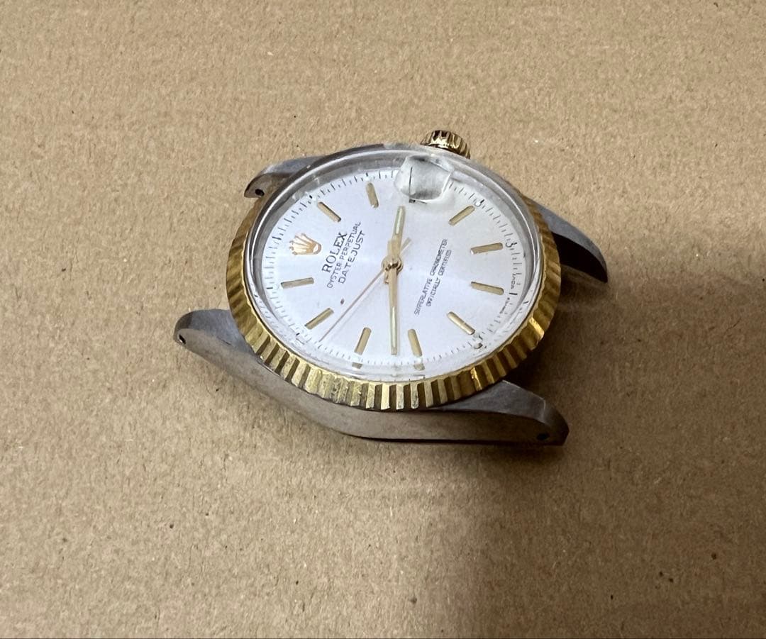 自動巻き時計 シルバー/ゴールド