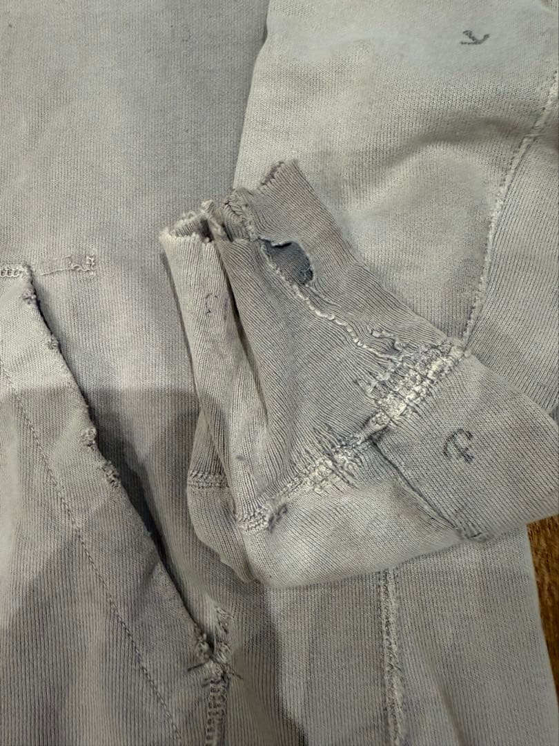 激レア　REMIRELIFE レミレリーフ　パーカー　ヴィンテージクラッシュ加工