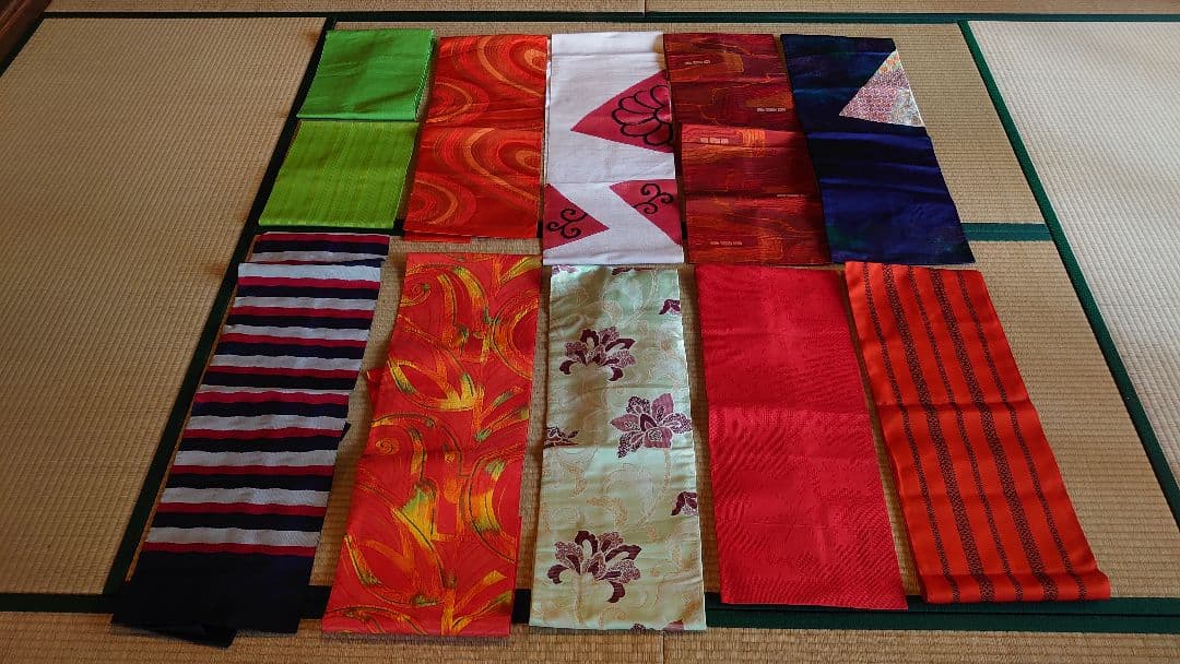 袋帯　着物　帯　名古屋帯　刺繍　金糸　旧家　１１種　１１枚