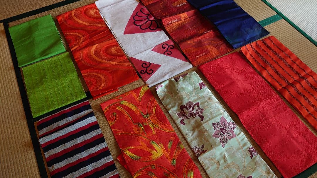 袋帯　着物　帯　名古屋帯　刺繍　金糸　旧家　１１種　１１枚