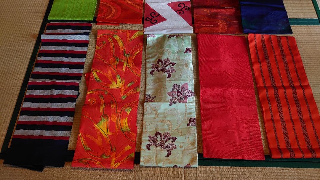 袋帯　着物　帯　名古屋帯　刺繍　金糸　旧家　１１種　１１枚