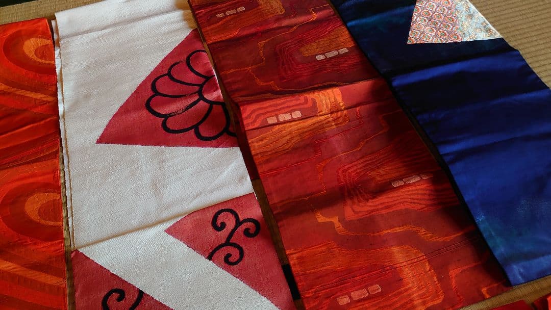 袋帯　着物　帯　名古屋帯　刺繍　金糸　旧家　１１種　１１枚