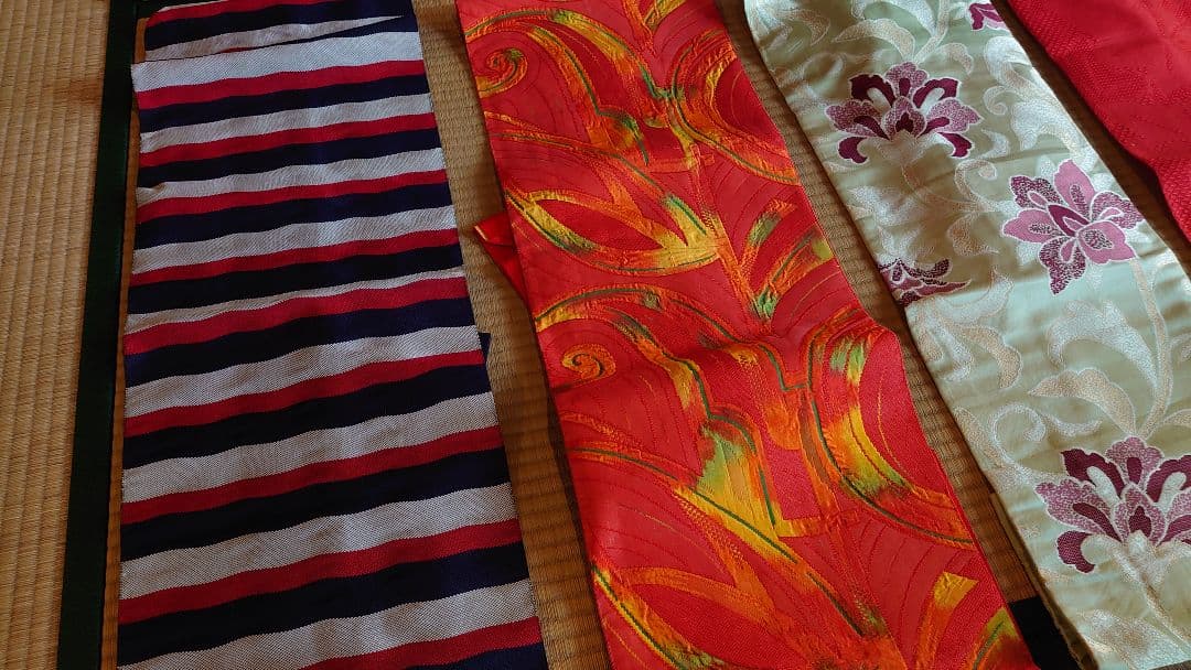 袋帯　着物　帯　名古屋帯　刺繍　金糸　旧家　１１種　１１枚