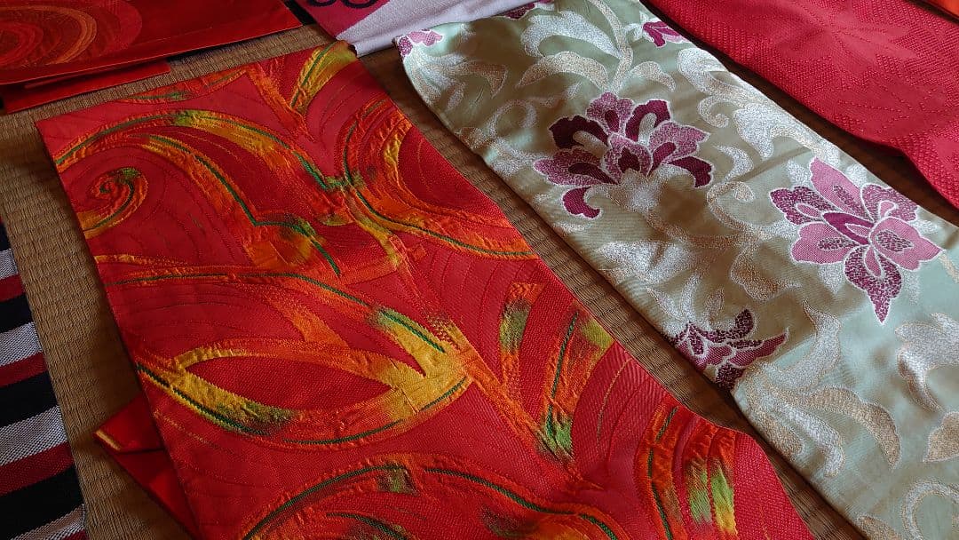 袋帯　着物　帯　名古屋帯　刺繍　金糸　旧家　１１種　１１枚