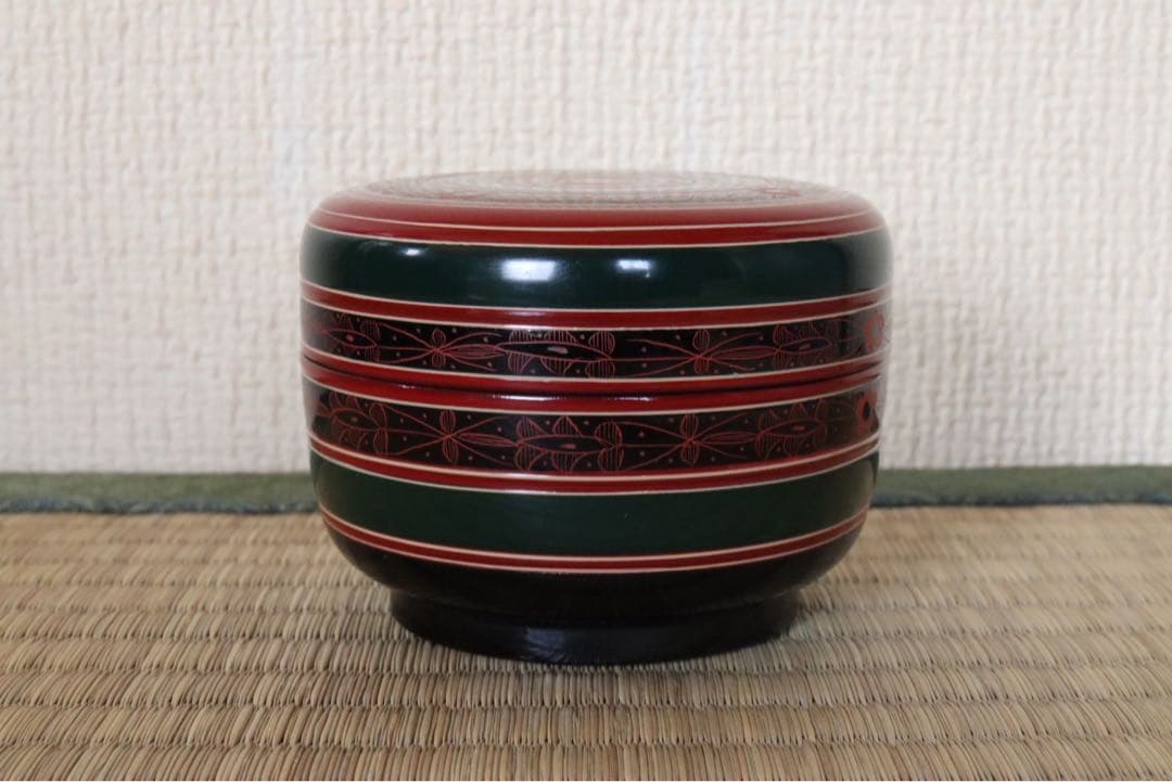 中村宗哲作 即中斎好 唐物写平棗 即中斎 書付 花押 共箱