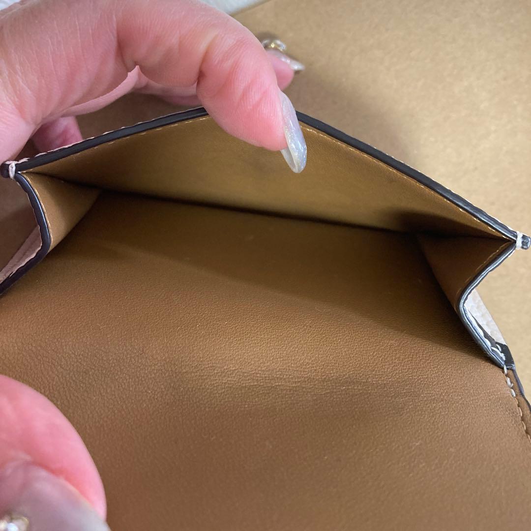 coach コーチ　美品　花柄　折財布　ミニ財布 正規品