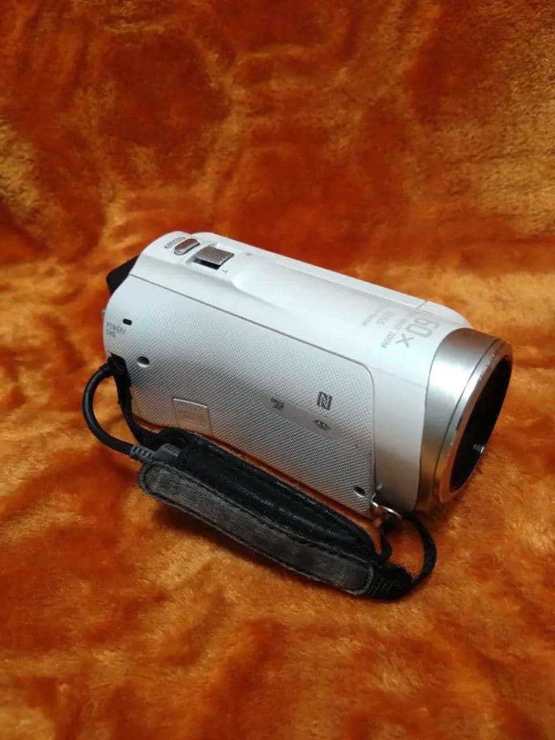 SONY HDR-CX480(W) WiFi内蔵モデル　軽量簡単操作　ケース付