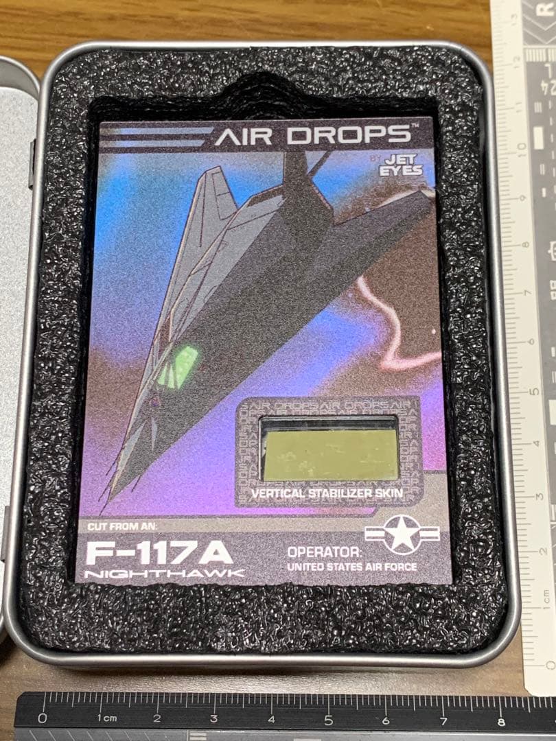 米空軍 ステルス戦闘機 F-117A ナイトホーク タグ 実機 JETEYES