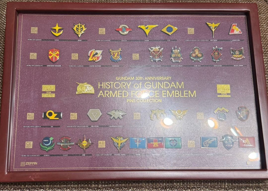 神仏　ティターンズ　エゥーゴ　ロンドベル　30周年ピンズコレクション　3点