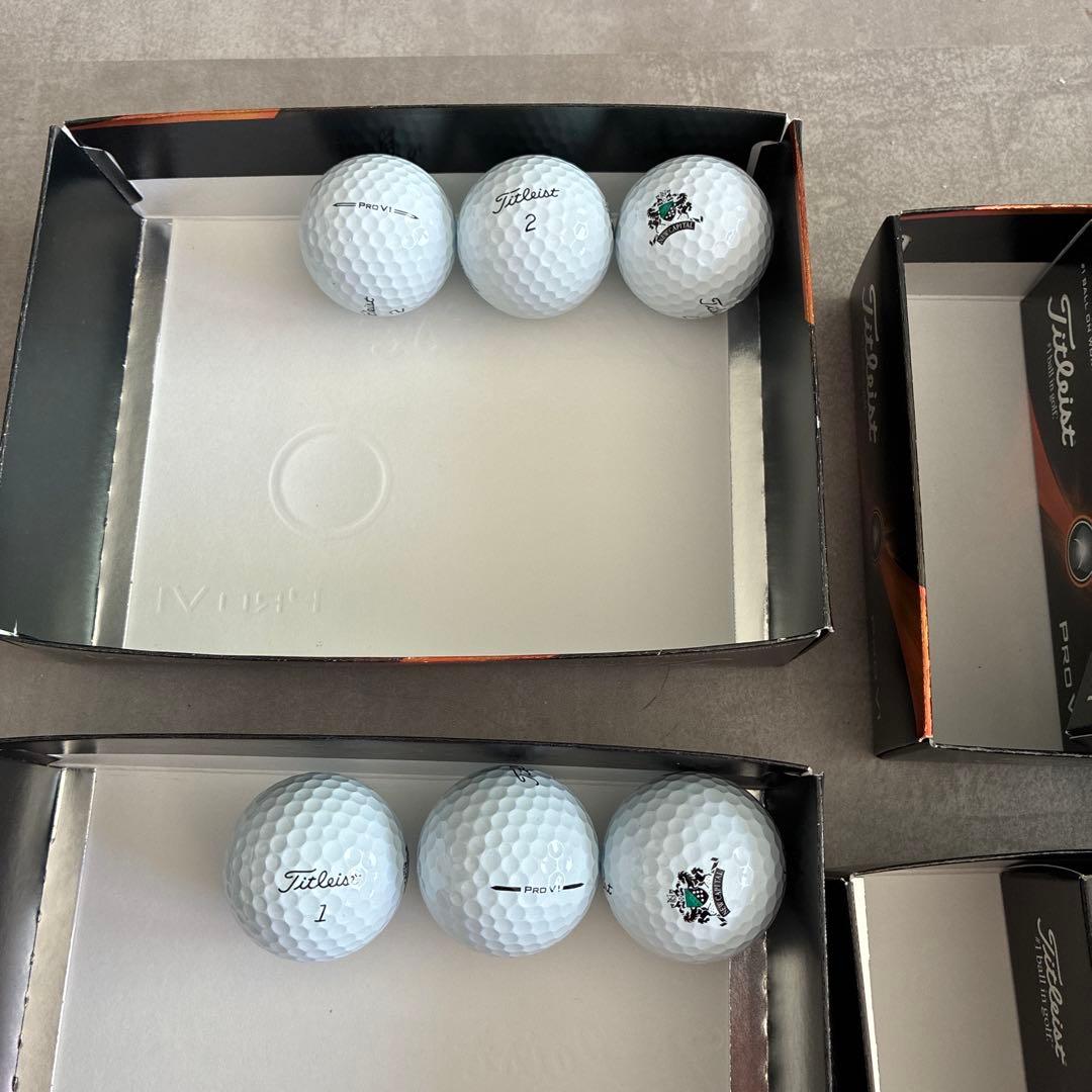 【新品】2025最新モデル　タイトリスト PRO V1ホワイト セット