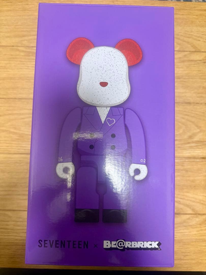 SEVENTEEN BE@RBRICK フィギュア　S.COUPS