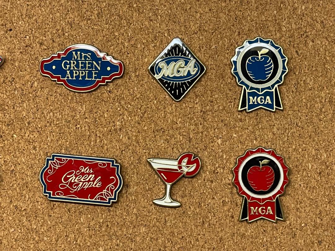 Mrs. Green Apple ピンバッジ