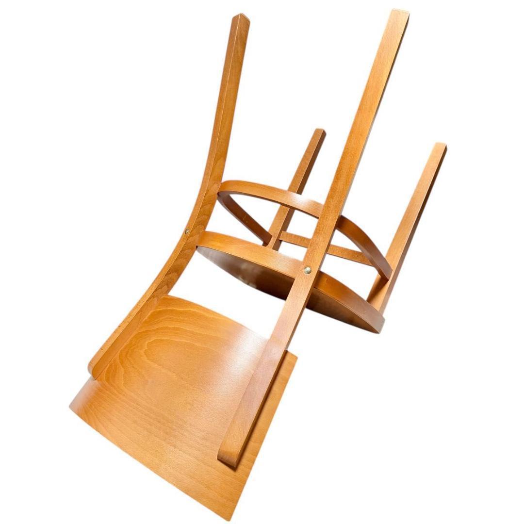 【美品】TON　unico PLANK チェア 北欧デザイン 11206